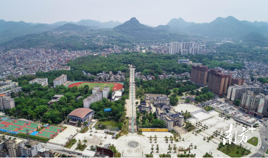 劉禹錫文化廣場。曾亮超 攝