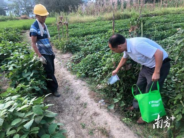 噴灑施藥。