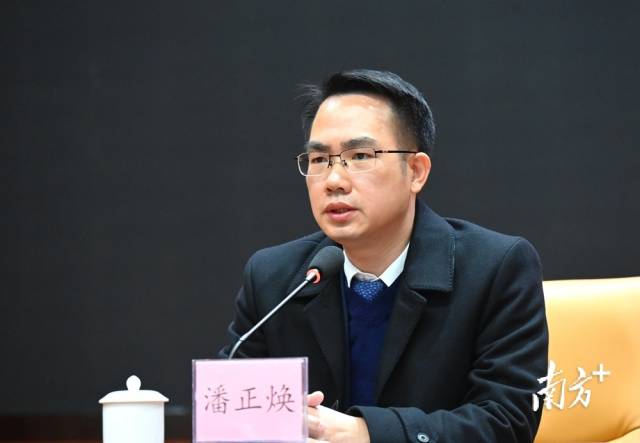 連州市委書記潘正煥就落實好今年工作目標任務(wù)進行部署。黃津 攝
